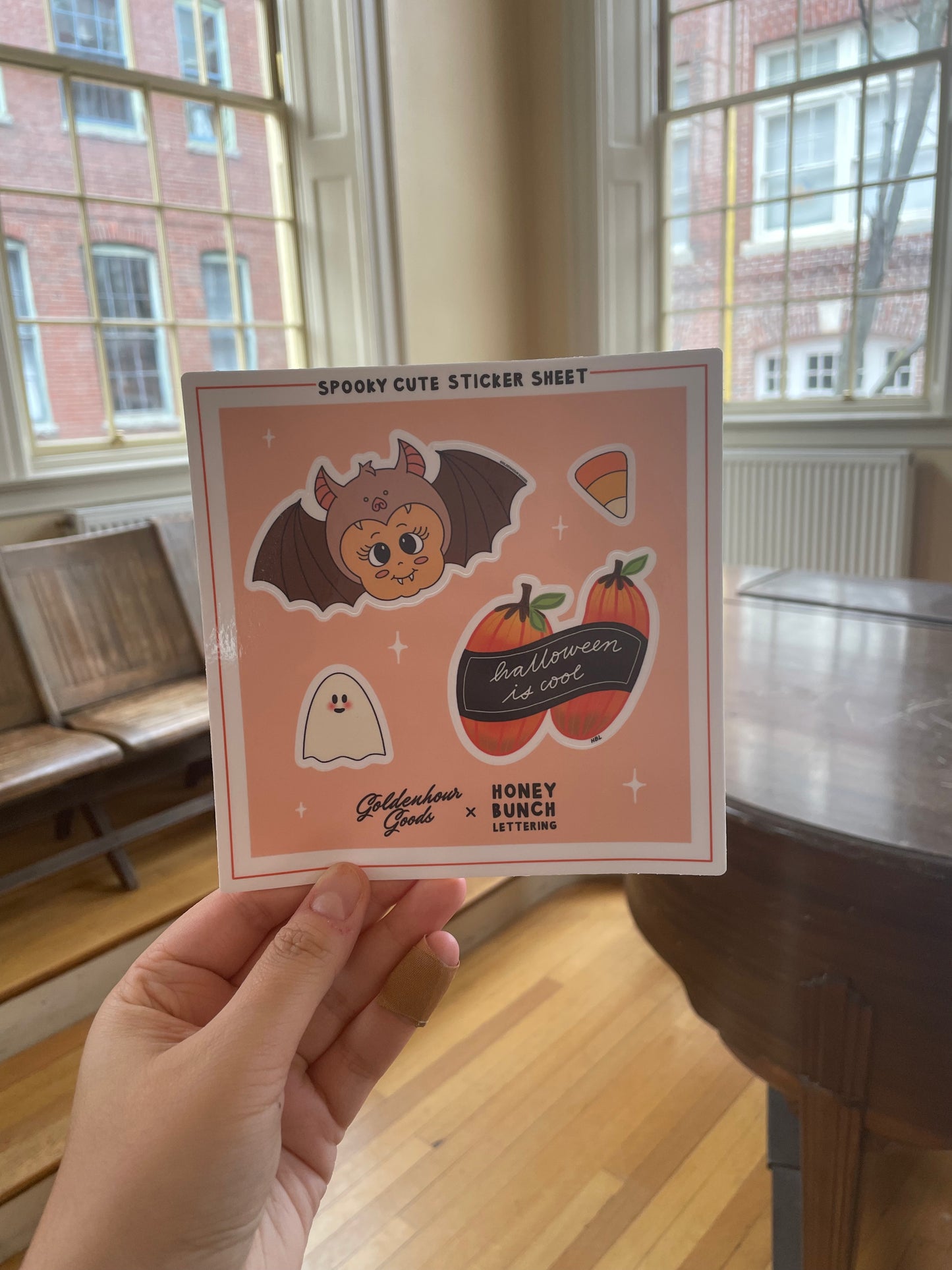 Kewpie Pumpkin Halloween Sticker Sheet