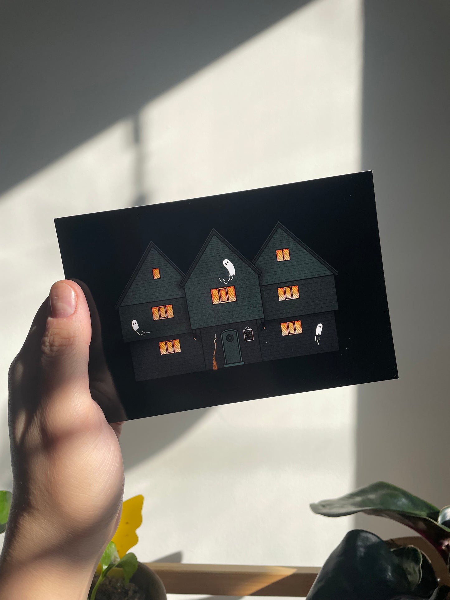 Salem Witch House Print, Witch House Art