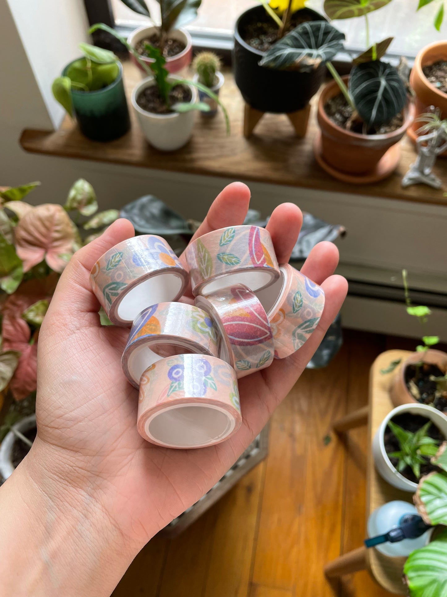 Washi Tape - Spring Pattern, Floral Washi Tape