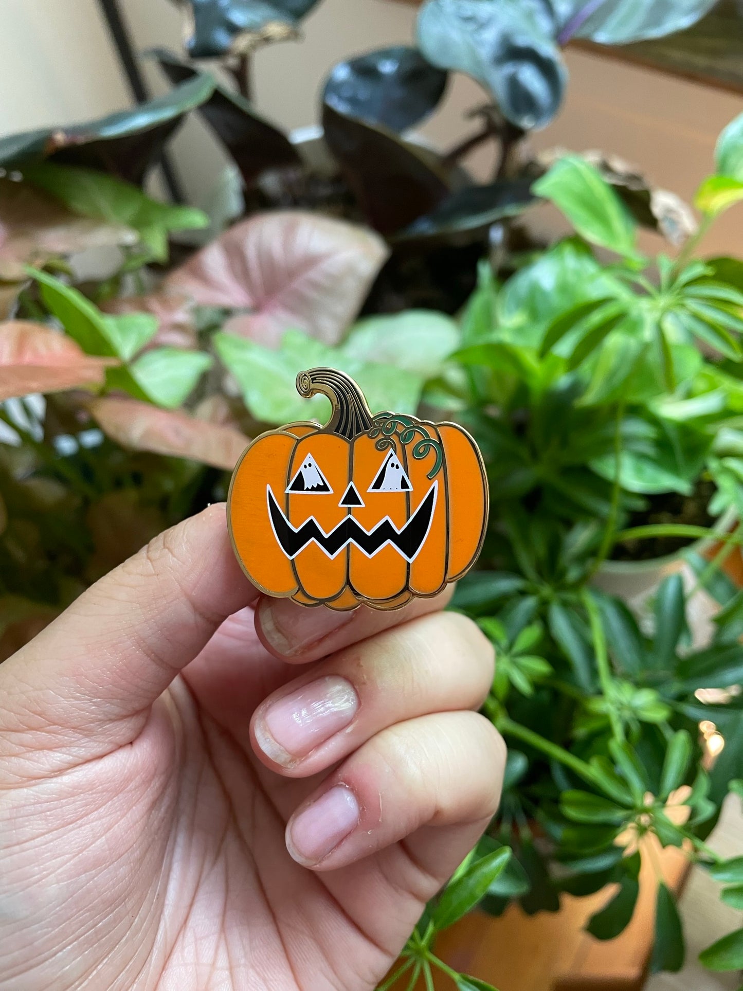 Jack O'Lantern Hard Enamel Pin