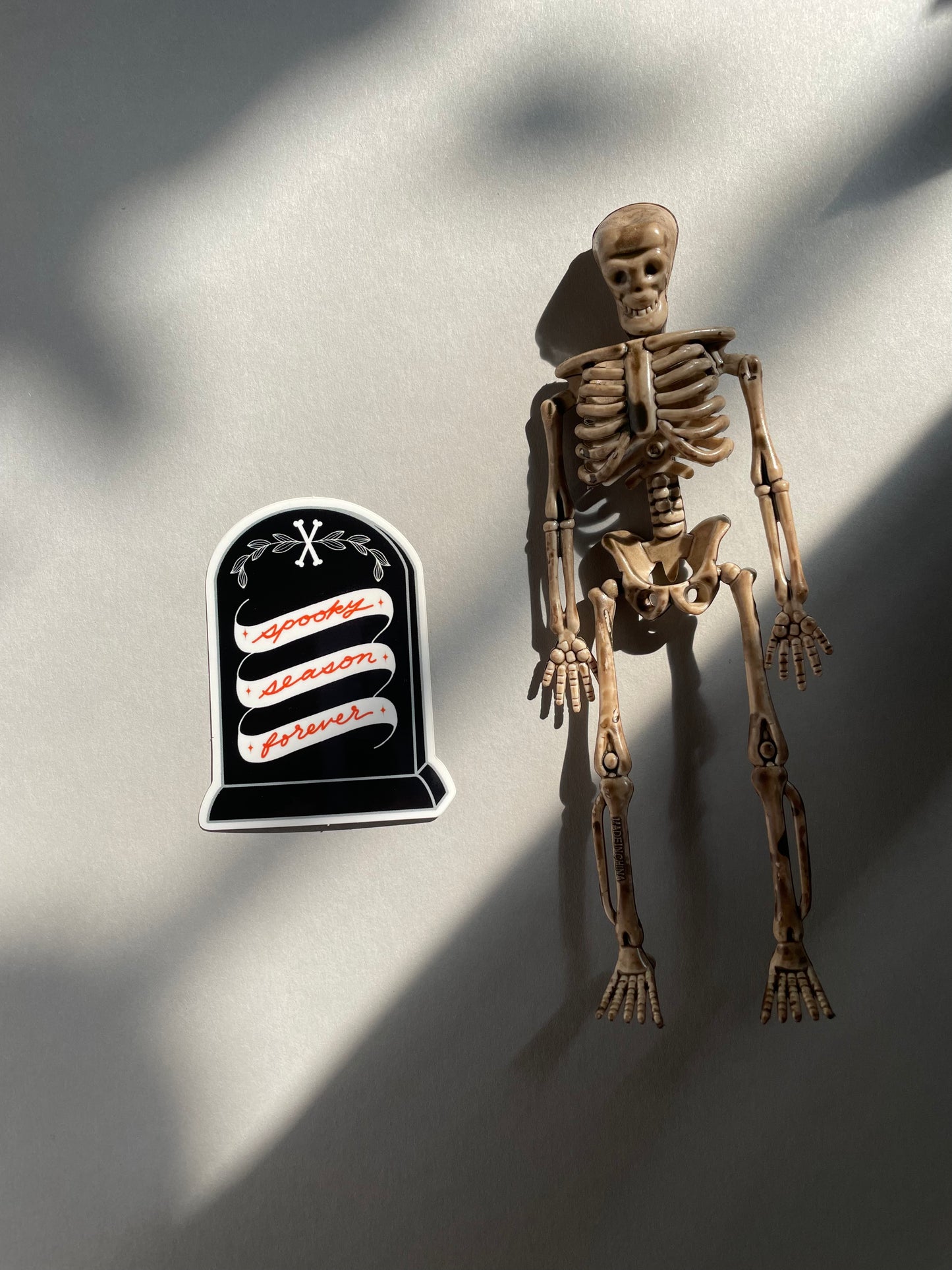 Tombstone Spooky Season Forever Sticker