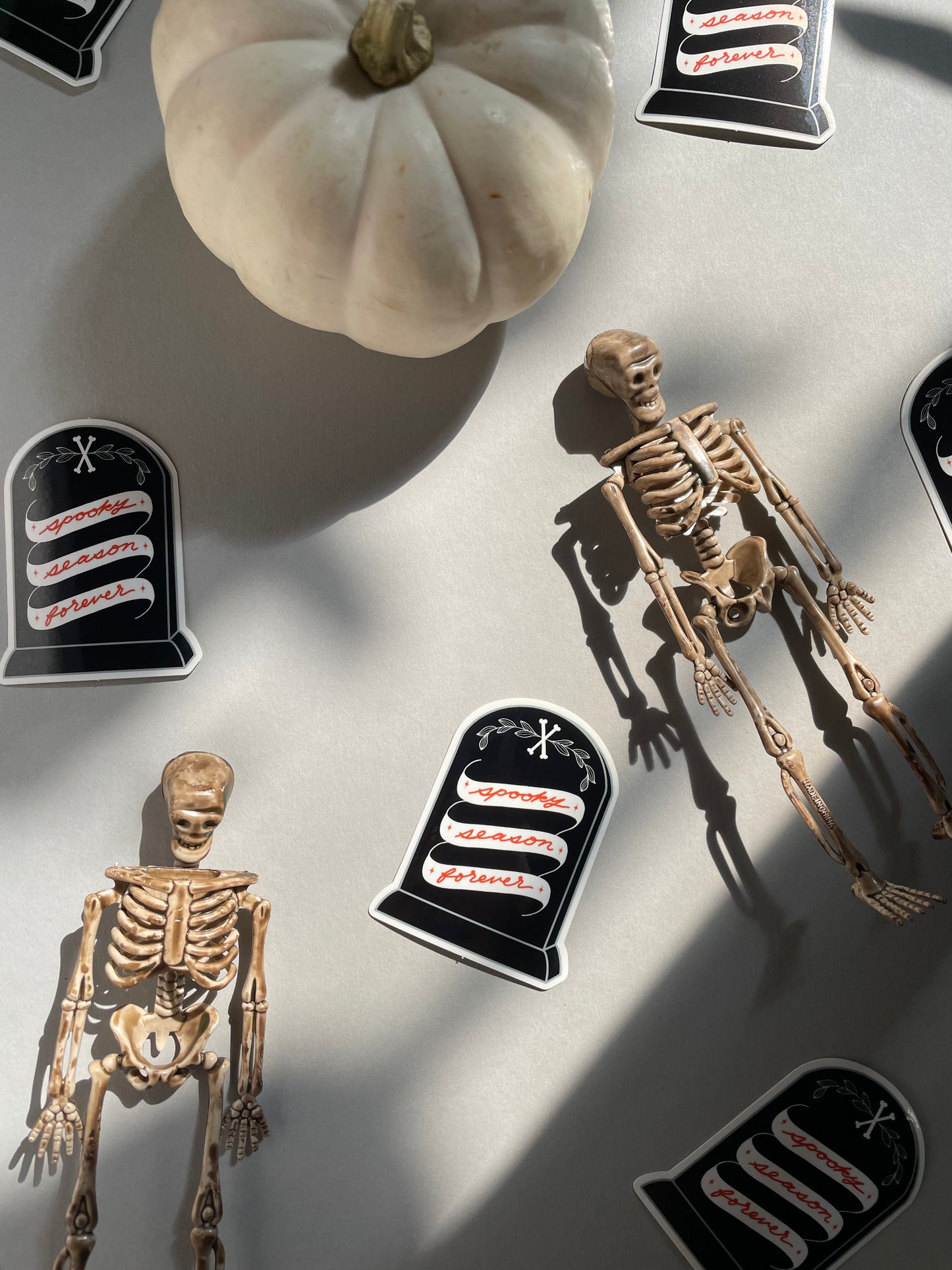 Tombstone Spooky Season Forever Sticker