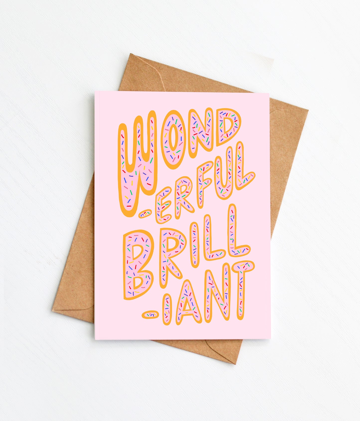 Wonderful! Brilliant! Congratulations Greeting Card, Graduation Card
