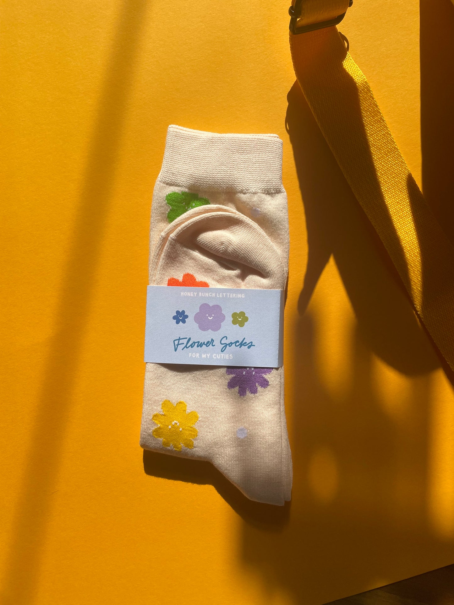 Happy Flower Socks