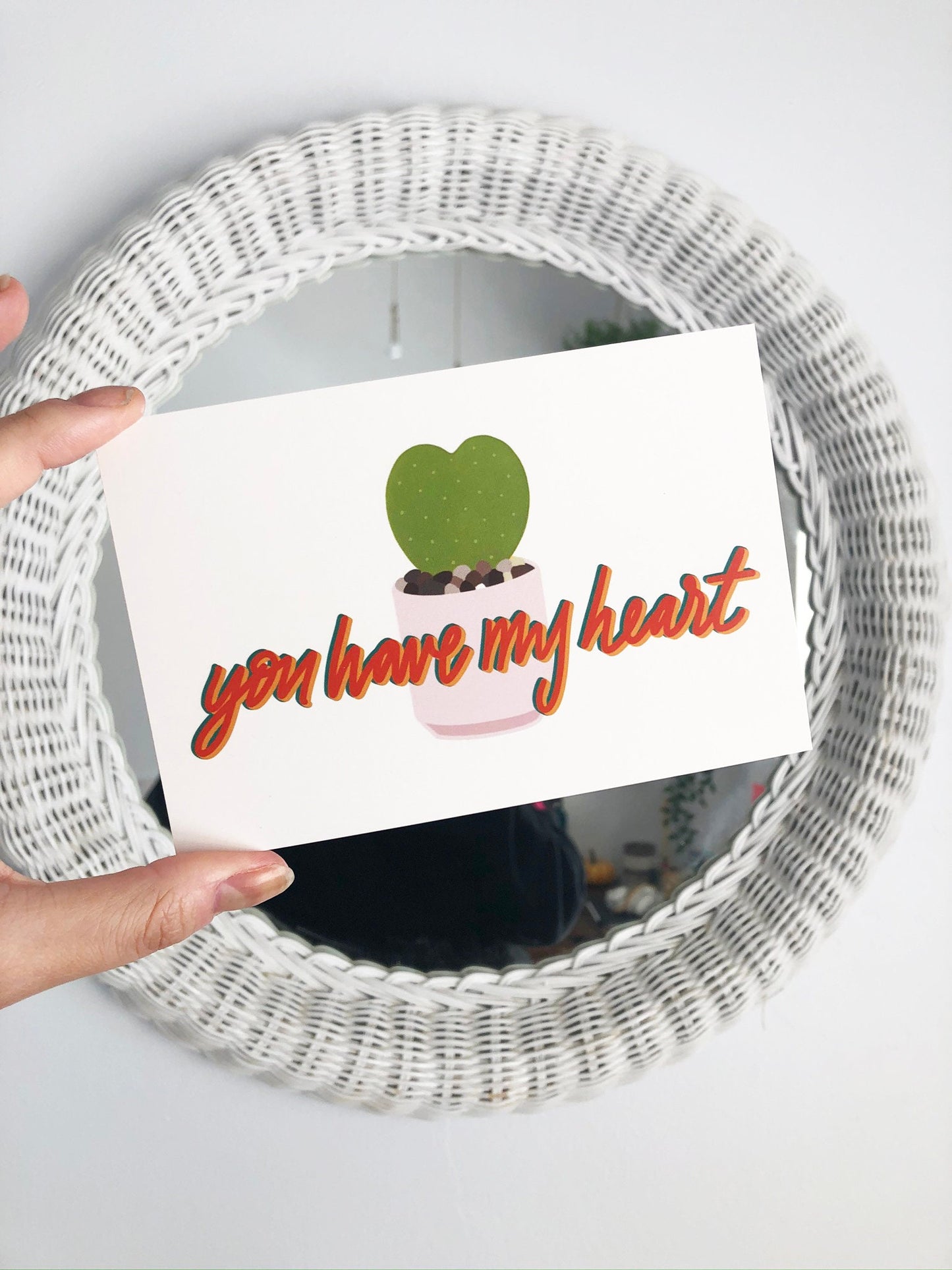 You Have My Heart - Heart Plant Art Print