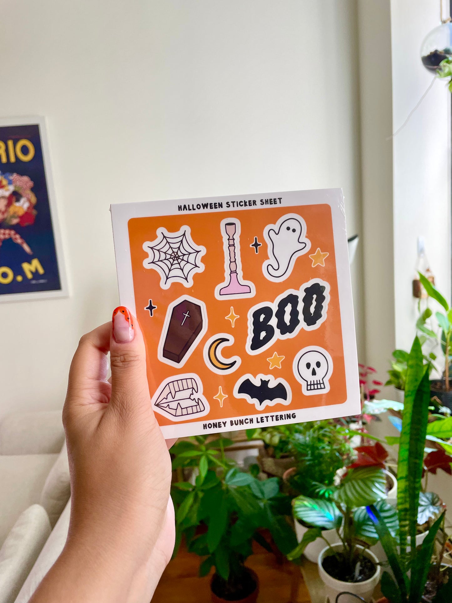 Cute & Spooky Halloween Sticker Sheet