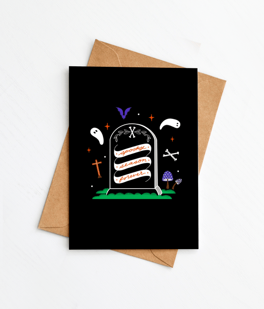 Spooky Season Forever Greeting Card